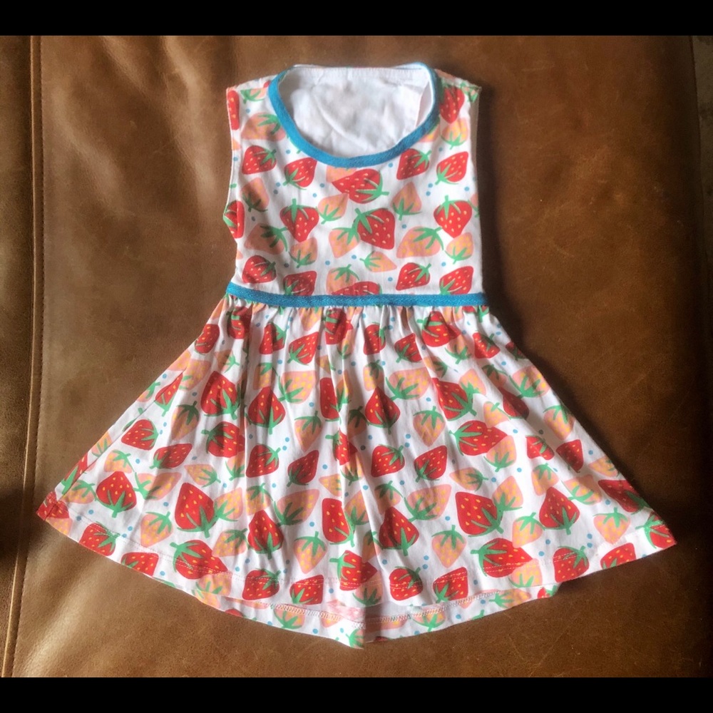 Wildflowers remake Strawberry Tunic size 2t